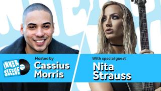 Nita Strauss on the WWE, Becky Lynch, performing Shinsuke Nakamura's entrance at WrestleMania